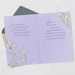 God's Healing Love Sympathy Card