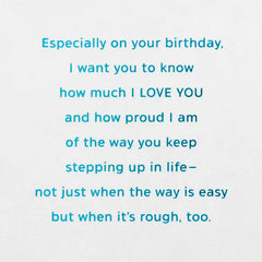 My Love Is Always Here for You Birthday Card for Son