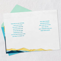 My Love Is Always Here for You Birthday Card for Son