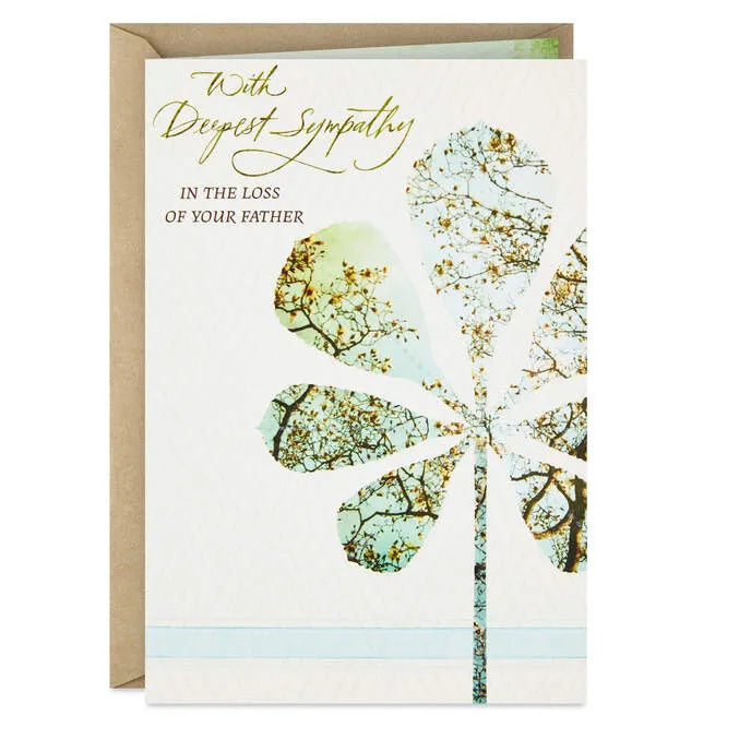 Remembering Your Father's Gifts Sympathy Card