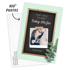 Can't Wait Letter Board Flat Pregnancy Announcement