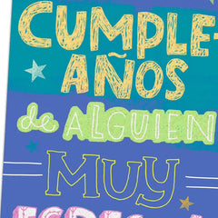 Special Person Spanish-Language Birthday Card