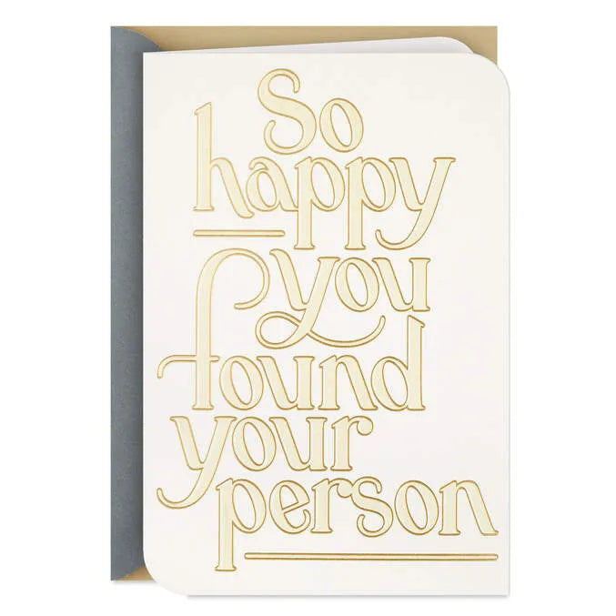 So Happy to Celebrate You Both Wedding Card