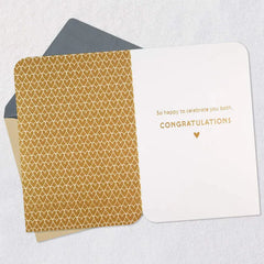 So Happy to Celebrate You Both Wedding Card