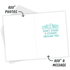 Kick-Ass Mode Encouragement Photo Card