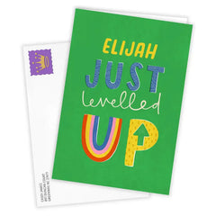 Levelled Up Custom Card