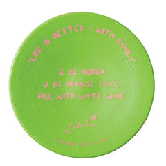 Lolita Life Is Better With Family Wine Glass, 15 oz.