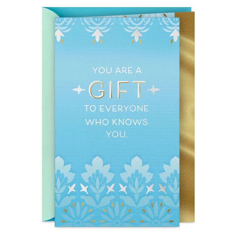 It's Easy to Wish Good Things for You Birthday Card
