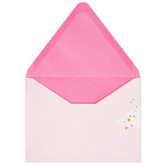 Soft Pink Brushstroke Designed Envelopes, Pack of 10