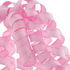 6.5" Light Pink Curly Ribbon Gift Bow