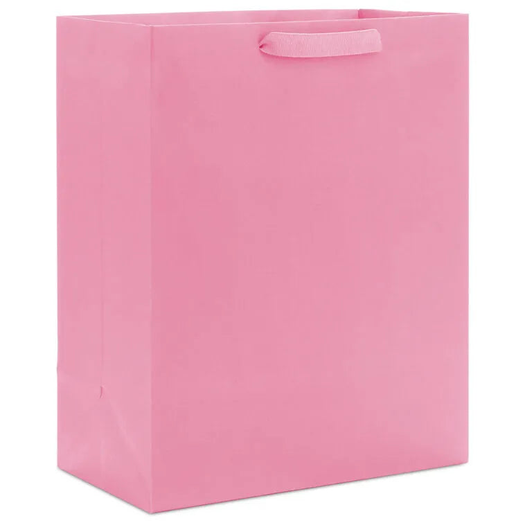 10.4" Pink Large Square Gift Bag