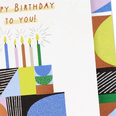 Happy Birthday and Happy Year Ahead Birthday Card