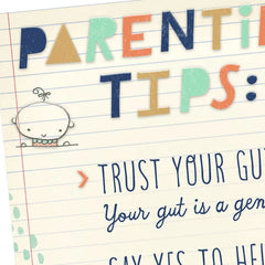 Parenting Tips New Baby Card