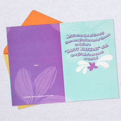 Disney The Little Mermaid Ariel Birthday Card With Keychain for Her