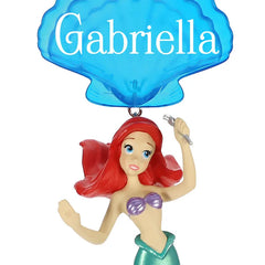 Disney The Little Mermaid Ariel Personalized Ornament, Custom Text