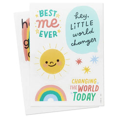 Little World Changers™ Kindness Repositionable Stickers, Pack of 12