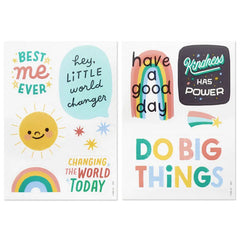Little World Changers™ Kindness Repositionable Stickers, Pack of 12