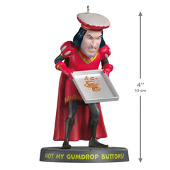 Shrek "Not My Buttons!" Ornament