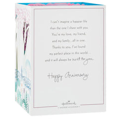 My Love Romantic Eiffel Tower 3D Pop-Up Anniversary Card