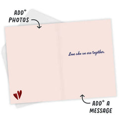 Love What We Have Photo Collage Custom Card
