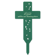 Love Cross Garden Stake, 10.25"