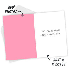 Love and Squish You Custom Card