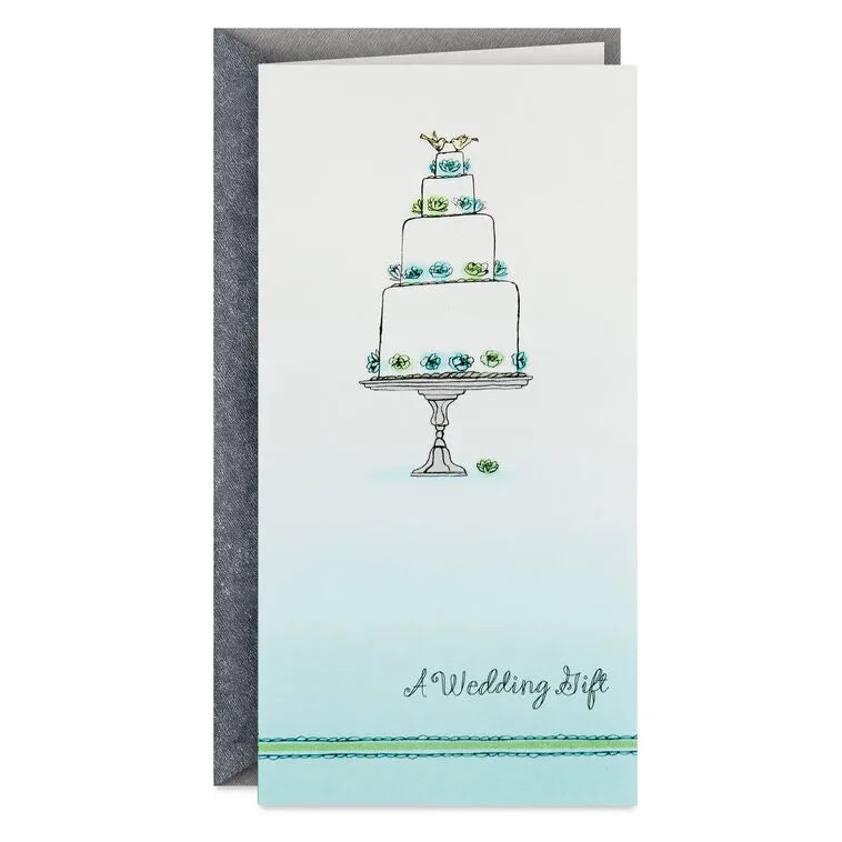 May Your Life Be Blessed Money Holder Wedding Card
