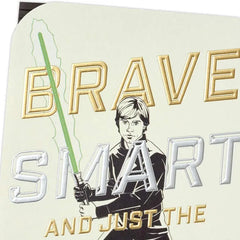 Star Wars™ A Force to Be Reckoned With Birthday Card for Son