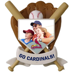 MLB St. Louis Cardinals™ Baseball Personalized Ornament, Custom Photo and Text