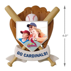 MLB St. Louis Cardinals™ Baseball Personalized Ornament, Custom Photo and Text