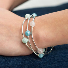 Made As Intended Green Angelite Blessing Bracelet