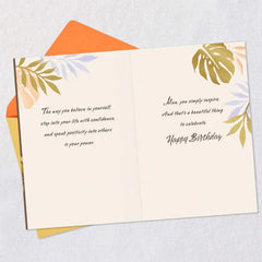 You Simply Inspire Birthday Card