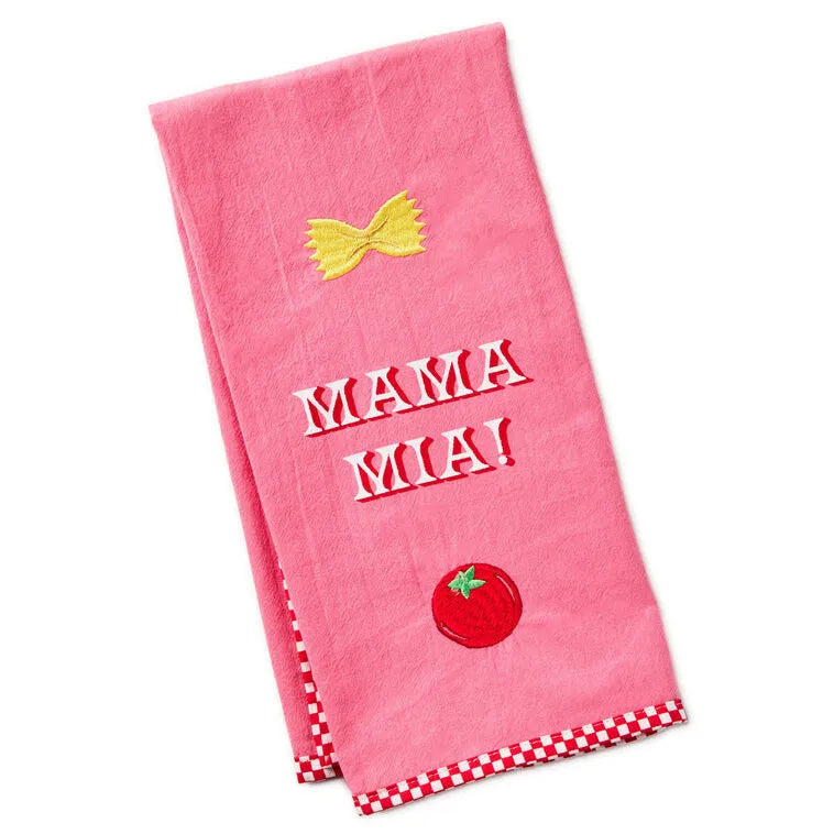 Mama Mia! Tea Towel, 18x26