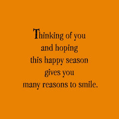 Many Reasons to Smile Halloween Card