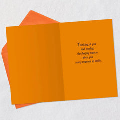 Many Reasons to Smile Halloween Card