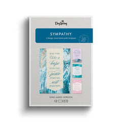 Marble Assorted Religious Sympathy Cards, Box of 12