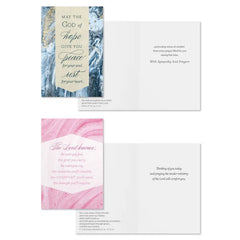 Marble Assorted Religious Sympathy Cards, Box of 12