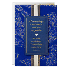 The Marriage You've Built Is Worth Celebrating Anniversary Card