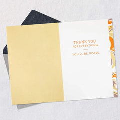 You'll Be Missed Goodbye Card for Coworker
