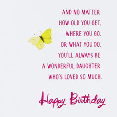 Marjolein Bastin You Are Loved Birthday Card for Daughter