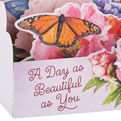 Marjolein Bastin Beautiful Day Butterflies and Flowers 3D Pop-Up Card