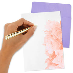 Marjolein Bastin Butterfly and Blooms Stationery Set, 40 Sheets
