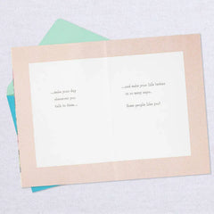 Marjolein Bastin You Make Me Smile Friendship Card