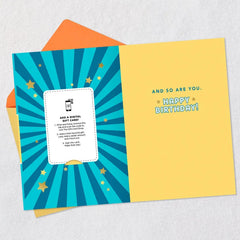 You're Kind of a Big Deal Gift Card Greeting Birthday Card for Kids