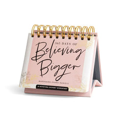 Marshawn Evans Daniels 365 Days of Believing Bigger Perpetual Calendar