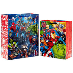 Marvel Super Heroes 2-Pack Assorted Large and XL Gift Bags