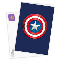 Marvel Avengers Captain America Custom Father's Day Card