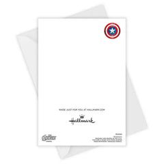 Marvel Avengers Captain America Custom Father's Day Card