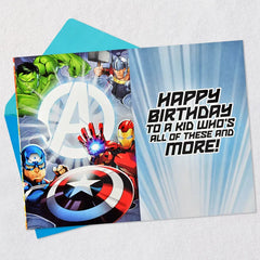 Marvel Avengers You're Like a Super Hero Birthday Card for Kids