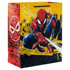 13" Marvel Spider-Man on City Scene Large Gift Bag